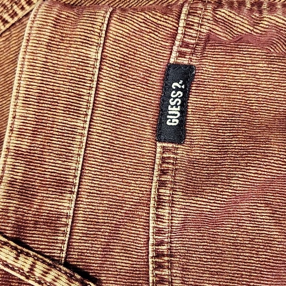 ❤️ 90'S VINTAGE GUESS JEANS CORDUROY SKIRT, 12 (31) - Picture 5 of 7